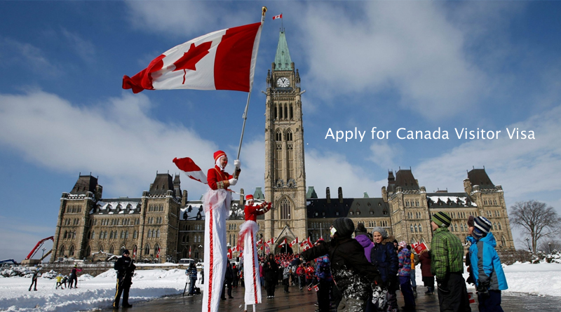 Apply for Canada Visitor Visa from anywhere in the world