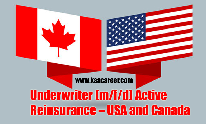 Underwriter (m/f/d) Active Reinsurance – USA And Canada