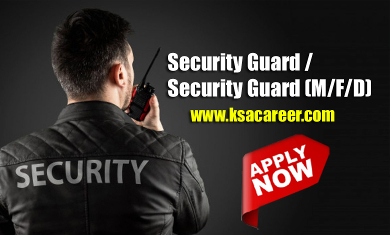 Security Guard / Security Guard (M/F/D)