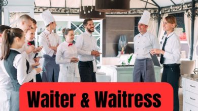 Waiter and Waitress Jobs in Dubai