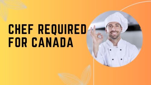 Chef Required in Canada