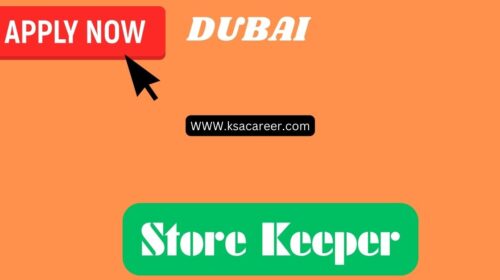 Store Keeper jobs in Dubai