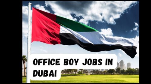Office Boy Jobs in Dubai