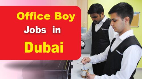 Office Boy Jobs in Dubai