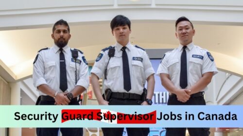 Security Guard Supervisor Jobs in Canada