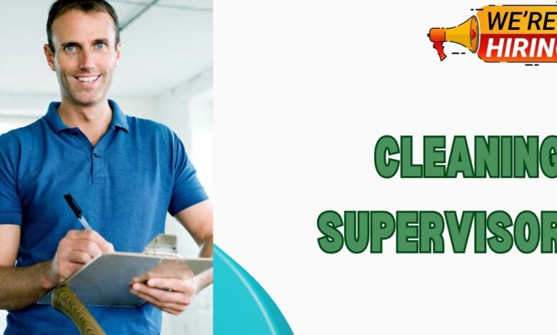 Cleaner Supervisor Required in Canada