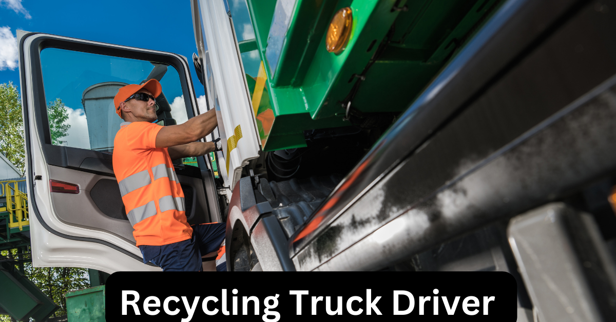 Recycling Truck Driver Jobs in Canada