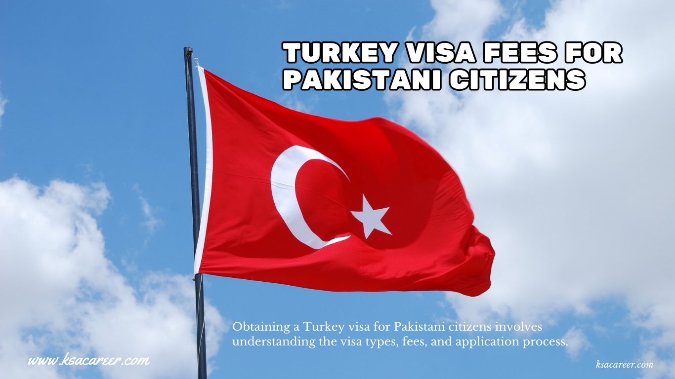 Turkey Visa Fees for Pakistani