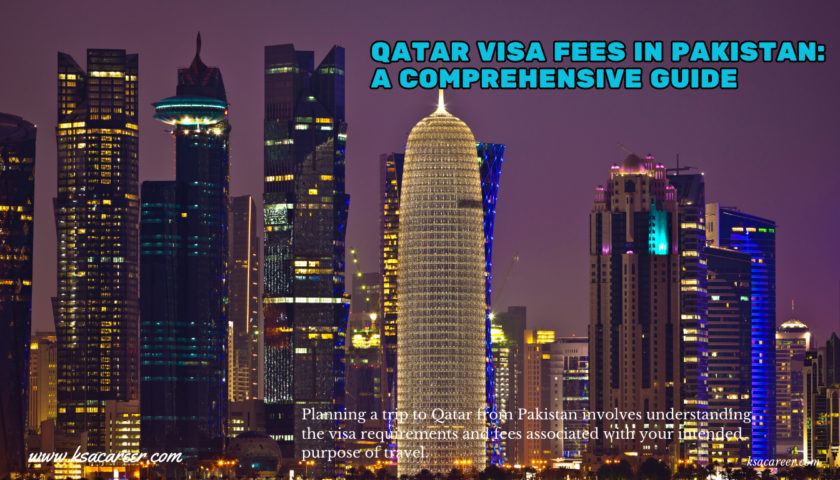 Qatar Visa Fees in Pakistan