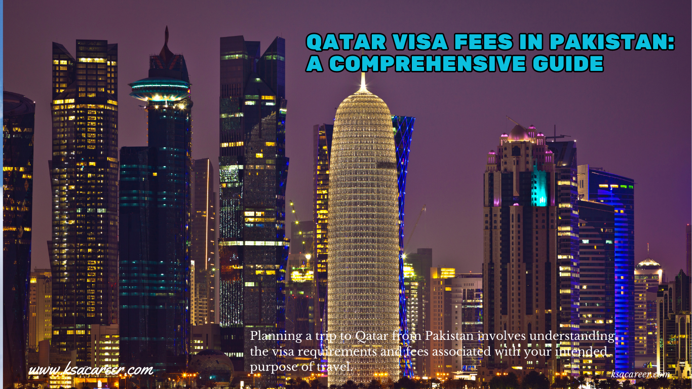 Qatar Visa Fees in Pakistan