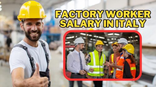 Factory Worker Salary in Italy