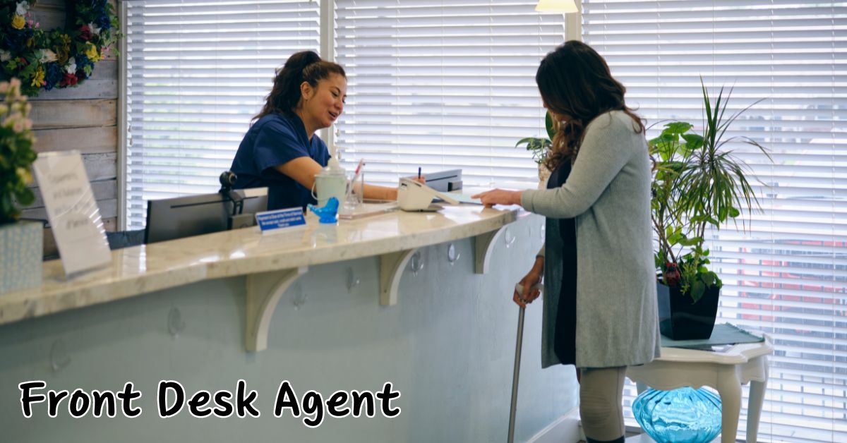 Front Desk Agent Required in Dubai