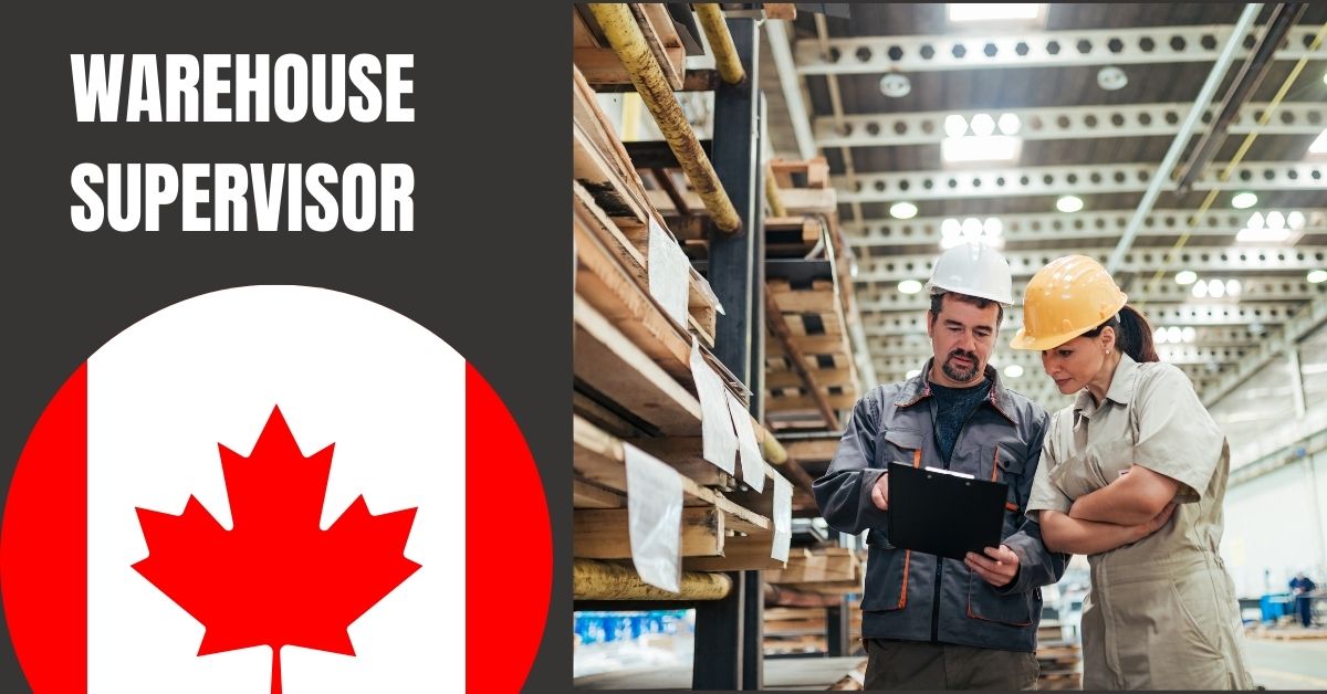 New Hiring for Warehouse Supervisor Jobs in Canada