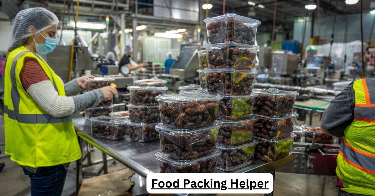 Food Packing Helper Jobs in Dubai