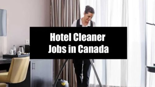 Hotel Cleaner Jobs in Canada - 6 Positions