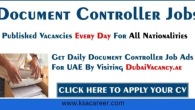 Document Controller Jobs in Dubai