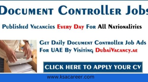 Document Controller Jobs in Dubai
