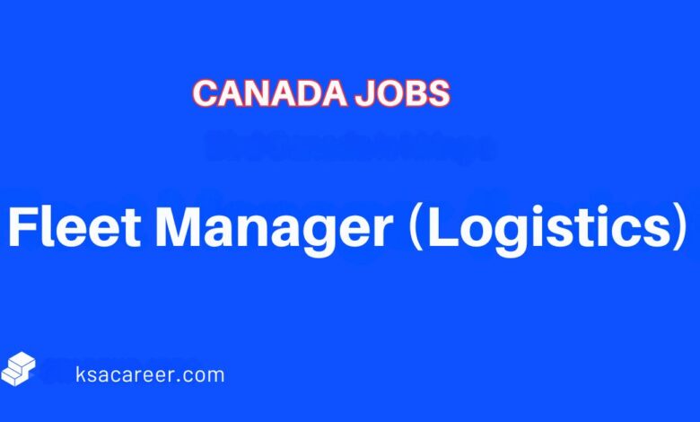 Fleet Coordinator Jobs in Canada