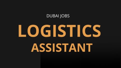 Logistic Assistant Jobs in Dubai