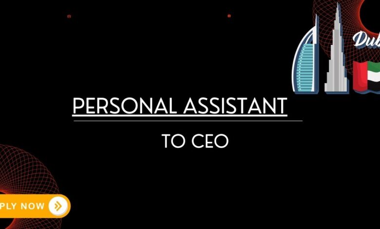 Personal Assistant to CEO