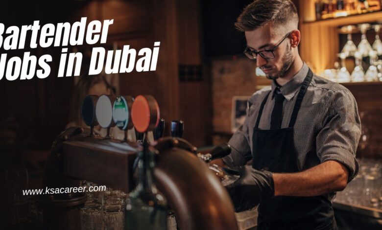 Bartender Jobs in Dubai