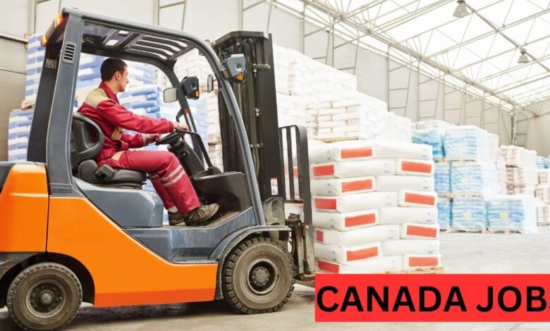 Forklift Operator Jobs in Canada