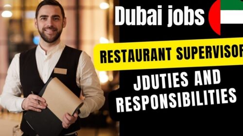 Restaurant Supervisor Jobs in Dubai