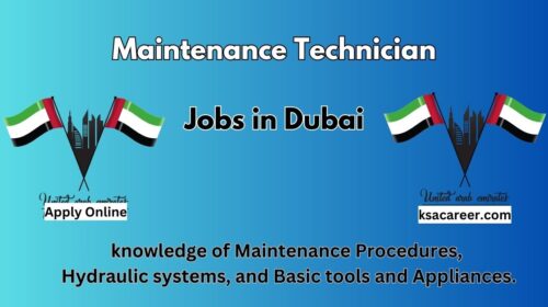 Maintenance Technician Jobs in Dubai