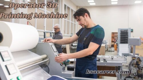 Operator 3D Printing Machine Jobs in Dubai