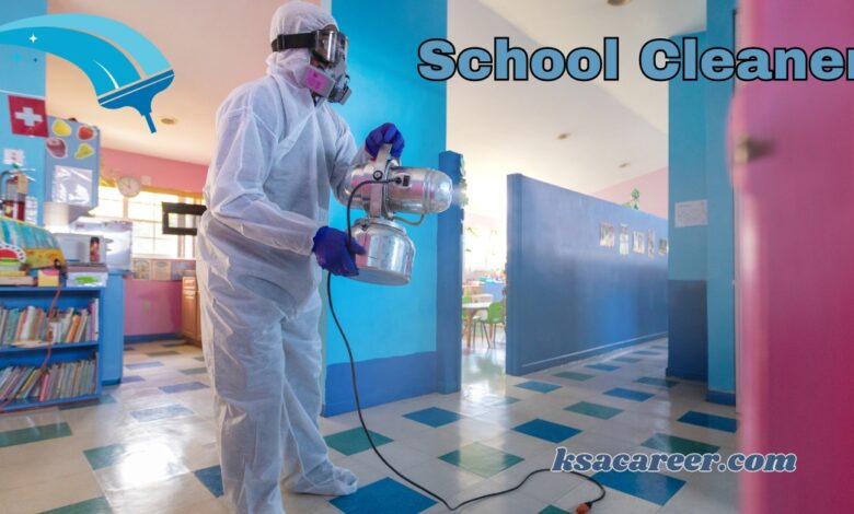 School Cleaner Jobs in Dubai