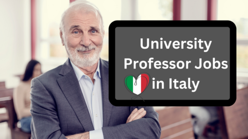 University Professor Jobs in Italy