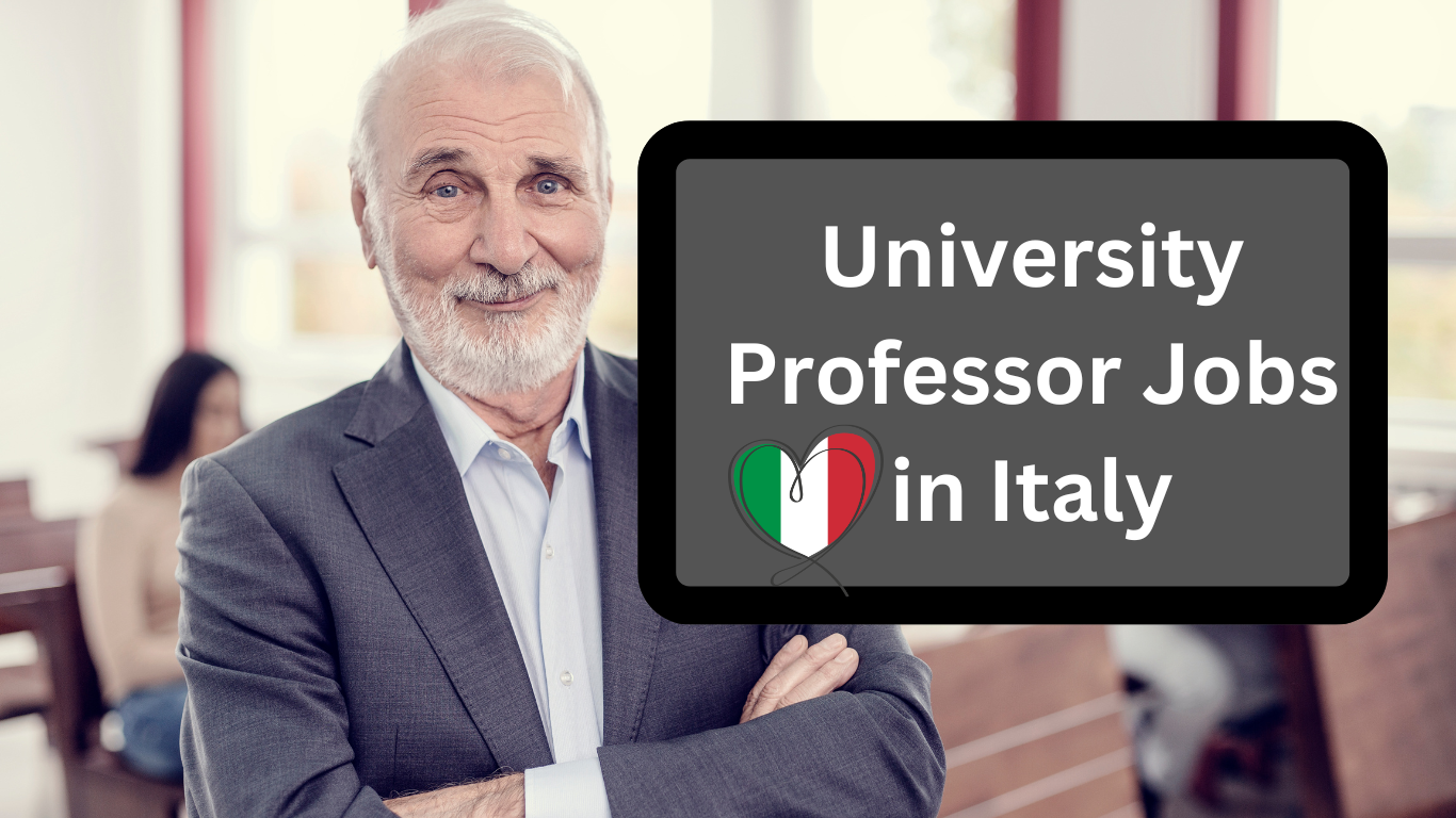 University Professor Jobs in Italy
