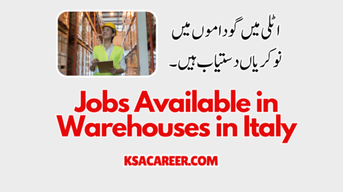 Jobs Available in Warehouses in Italy