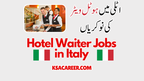 Hotel Waiter Jobs in Italy