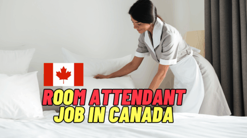Room Attendant Job In Canada