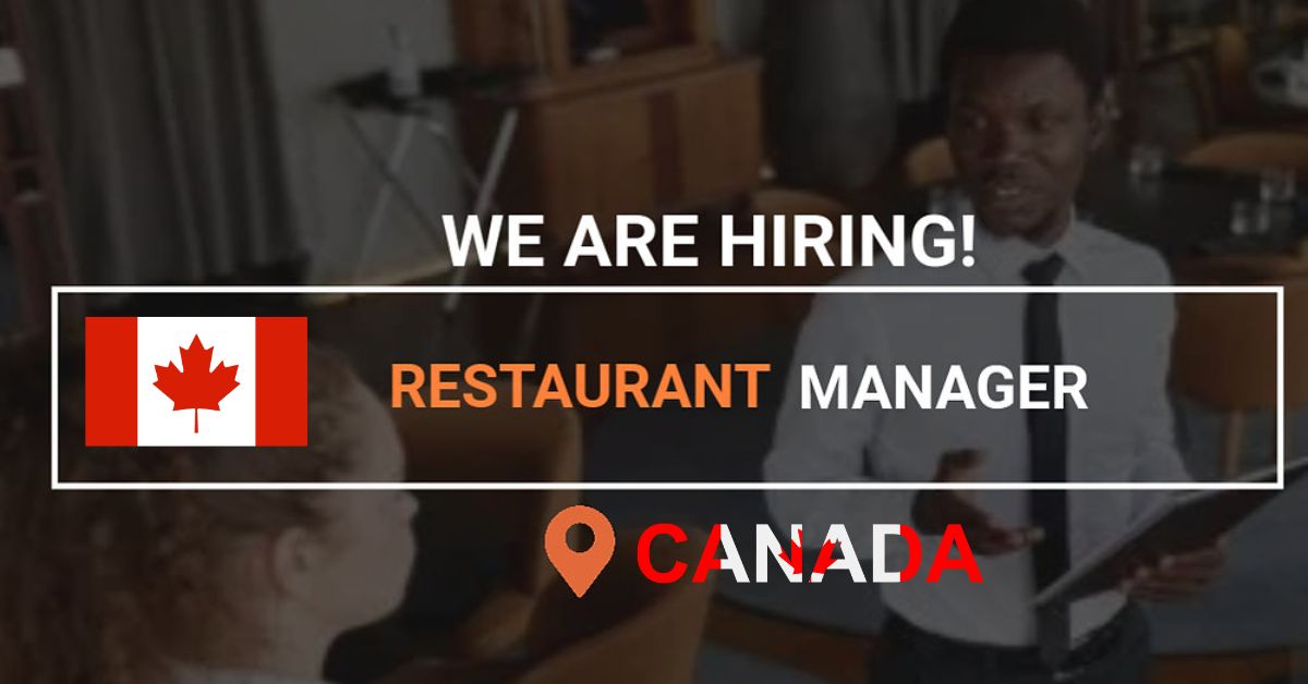 Restaurant Manager Jobs in Canada