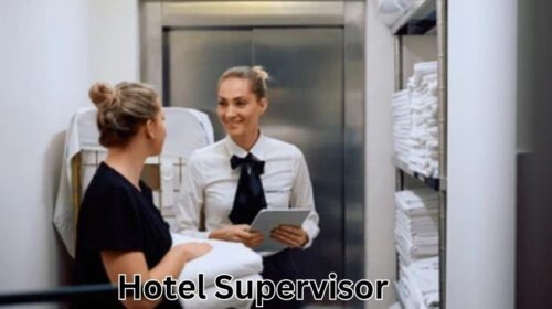 Hotel Supervisor Jobs in Dubai