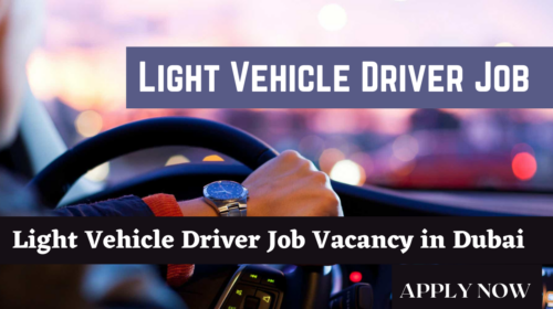 Driver Jobs in Dubai