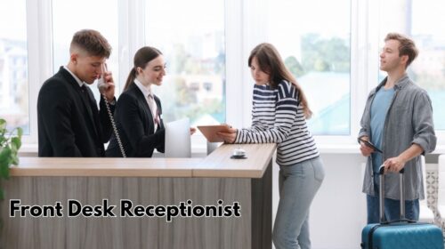 Hotel Front Desk Receptionist Jobs in Dubai