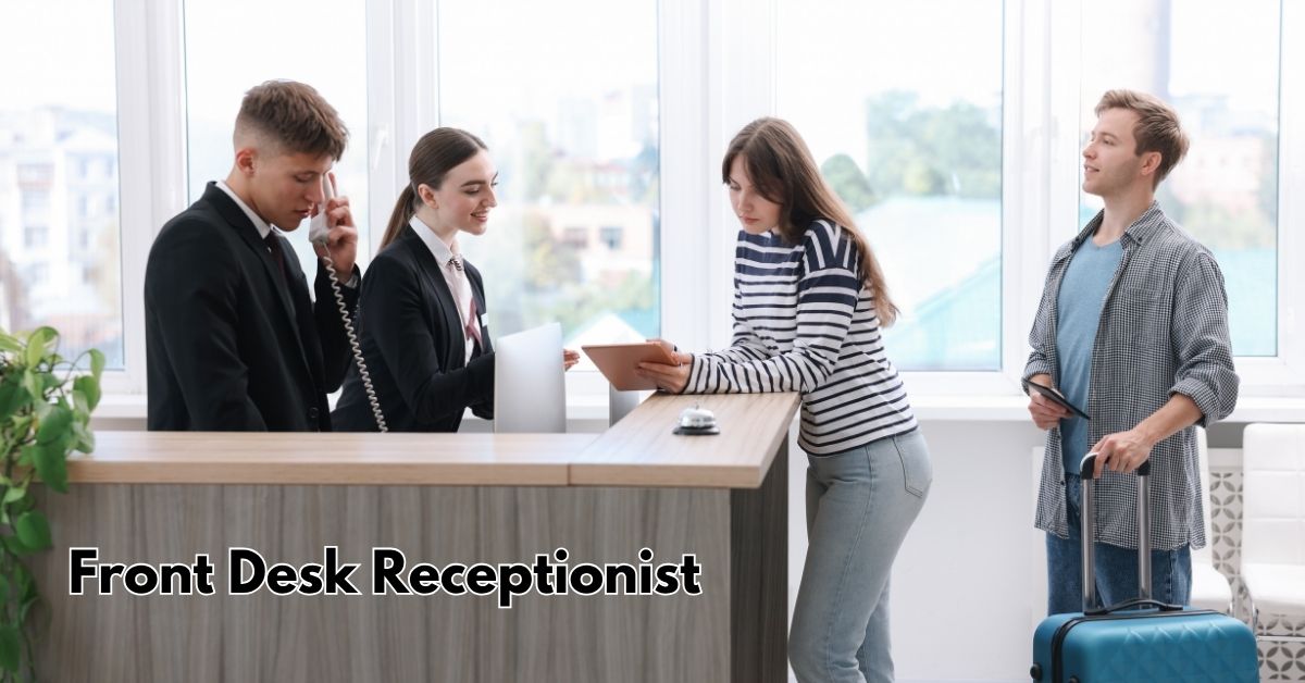 Hotel Front Desk Receptionist Jobs in Dubai
