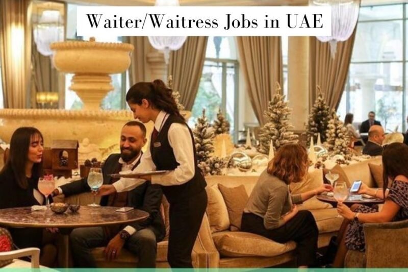 Waiter/Waitress Jobs in UAE