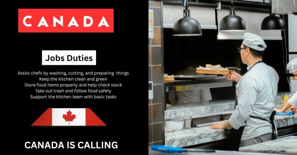 kitchen Helper Jobs in Canada