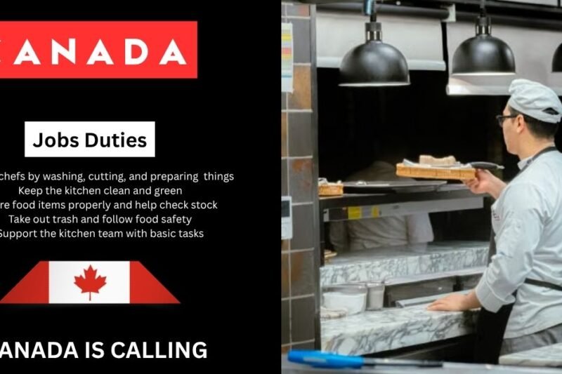 kitchen Helper Jobs in Canada – 2026