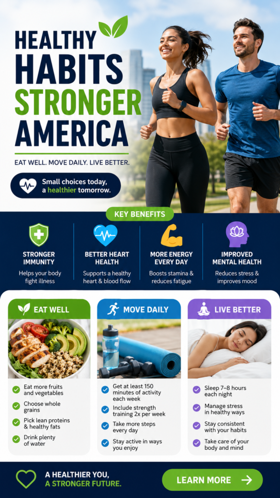 A Complete American Guide to Healthy Eating, Exercise, and Everyday Fitness
