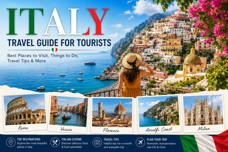 Italy Travel Guide for Tourists: Best Places to Visit, Things to Do & Travel Tips