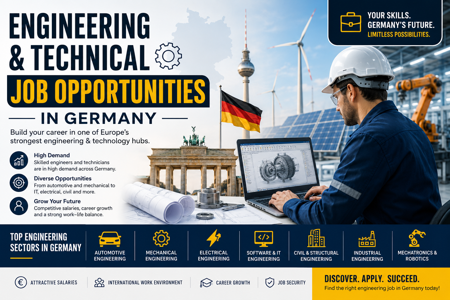 Engineering and Technical Job Opportunities in Germany