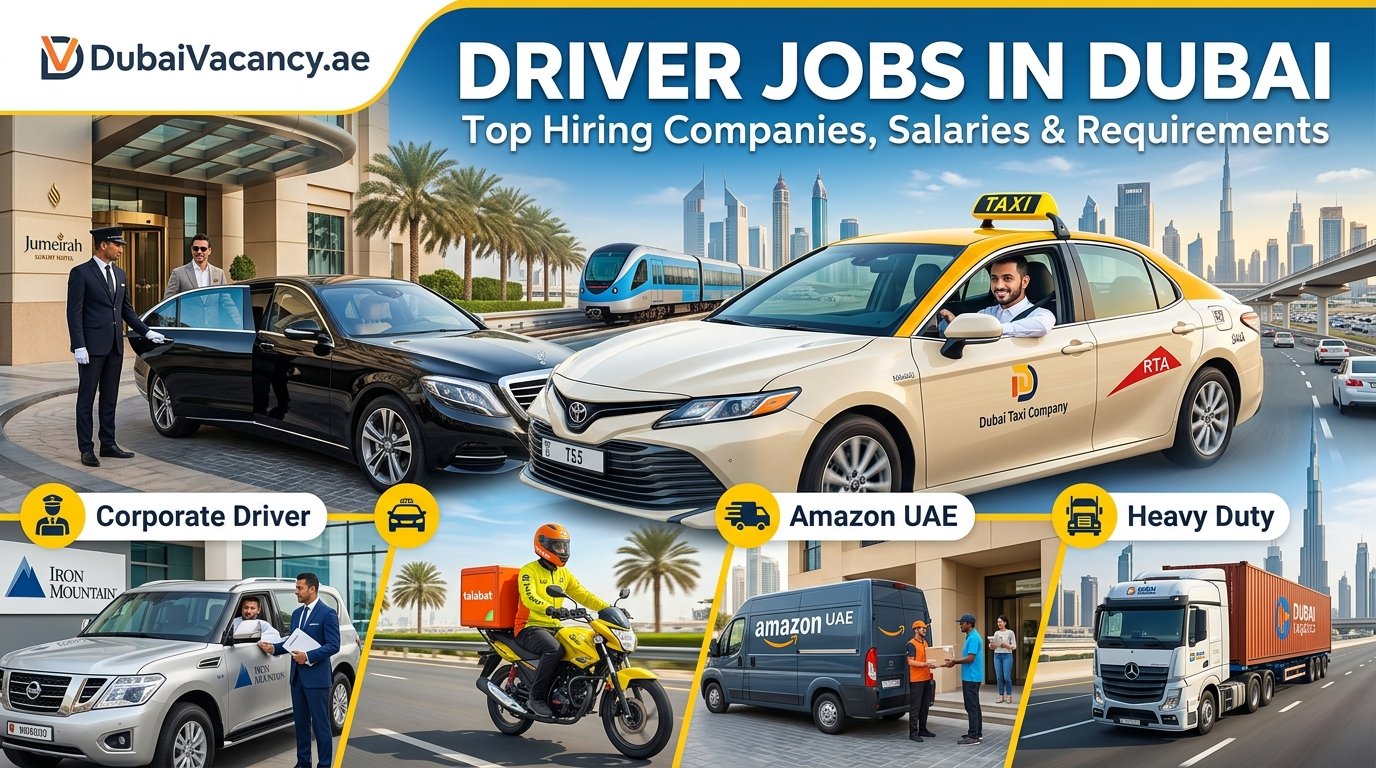 Driver Jobs in Dubai