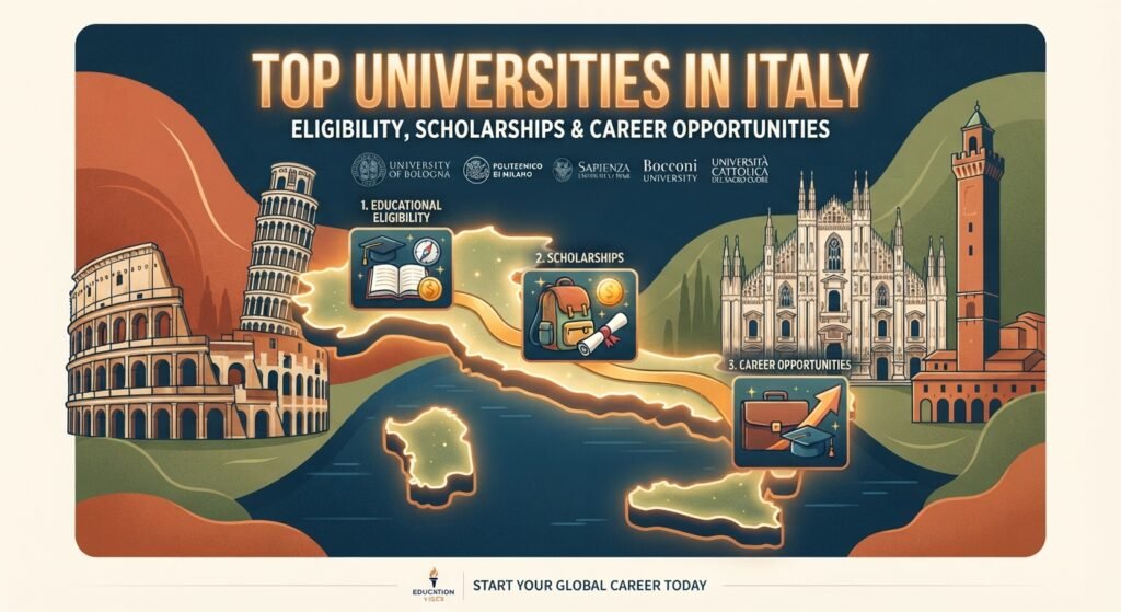 Top Universities in Italy: Eligibility, Scholarships & Career Opportunities