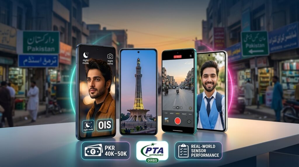 Best Camera Phones Under 50,000 PKR in Pakistan (2026 Picks)