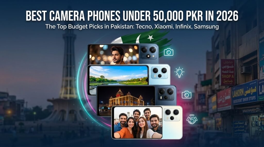 Best Camera Phones Under 50,000 PKR in Pakistan (2026 Picks)